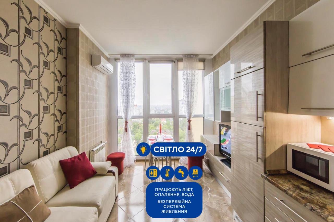 Rent-Kiev 2 Min Metro Chernihivska Lux Exterior foto